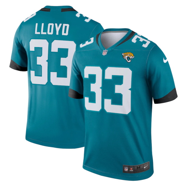 mens nike devin lloyd teal jacksonville jaguars legend jersey